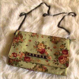 2/$15 floral crossbody bag